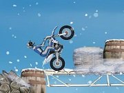 Winter Bike Stunts